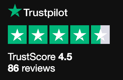 Responsive CV Trust Score @ TrustPilot